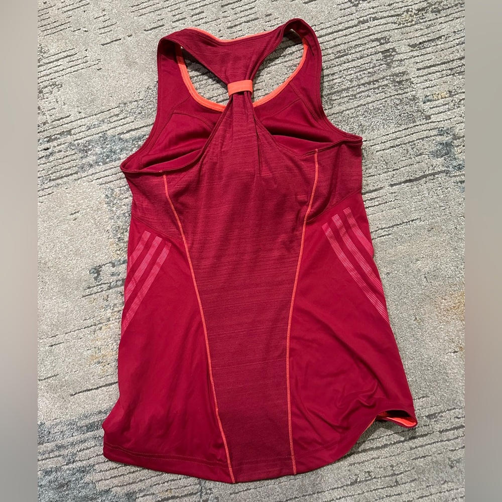 Adidas Women's Vibrant Pink ClimaLite Workout Tank Top - Picture 4 of 10